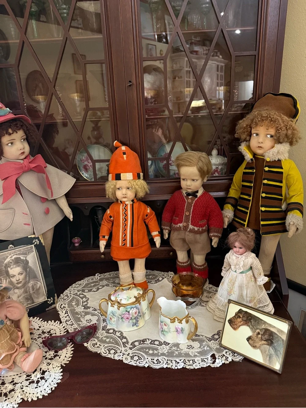Antique lenci doll circa 1926 excellent 300 series